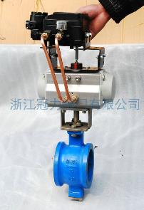 氣動(dòng)V型調(diào)節(jié)球閥能為工業(yè)干什么？