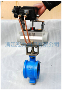 氣動V型調(diào)節(jié)球閥的兩種動作原理？