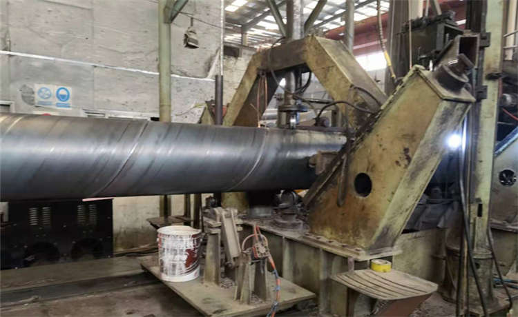 現(xiàn)代化鋼管企業(yè)，崇左基坑支護(hù)立柱樁，1600mm螺旋焊管，自來水給水防腐螺旋鋼管