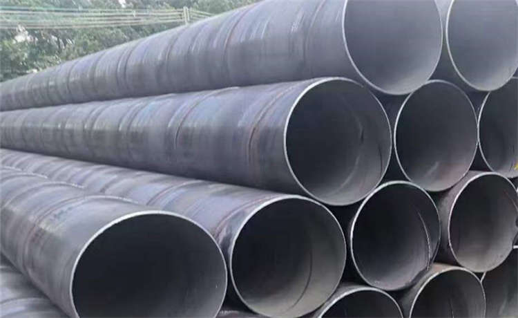 螺旋管加工廠家，排污螺旋管廠家，鋼材場Q235BH型鋼，2100mm螺旋管